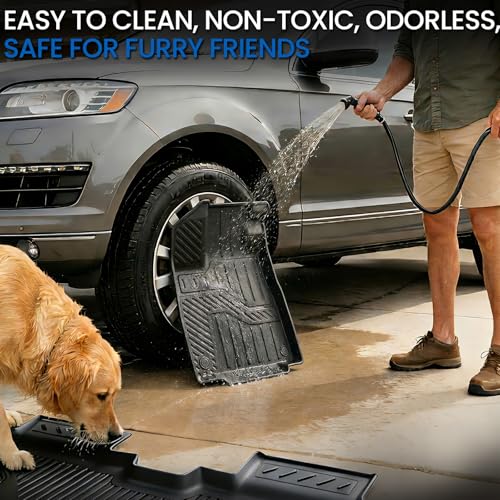 Floor Mats Cargo Mat for Honda Pilot 2026 2025 2024 2023, All Weather TPE Cargo Liner Trunk Mat with Backrest Mat Door Sill Protectors Car Accessories for Pilot (Floor Mats Set) - style: Floor Mats Set