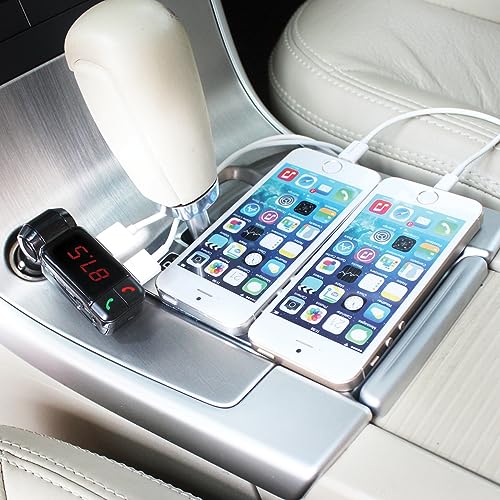 Bracketron Roadtripper Bluetooth Enabled FM Transmitter Connect Phone Audio to Cars Trucks RVs Buses Boats Radio Speakers