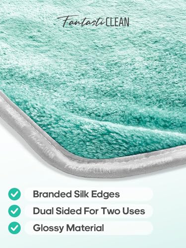 Fantasticlean Microfiber Car Detailing Towels, Car Drying Towel with Edge, Plush, Coral Fleece, 700GSM, 16" x 16", 6 Pack, Scratch-Free, Ultra Absorbent, Car RV Boat House Cleaning (Grey and Green)
