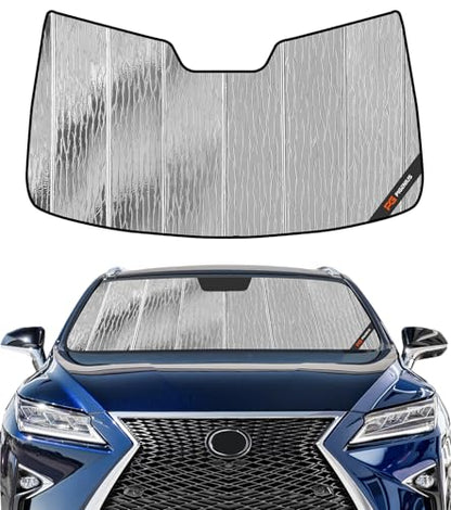 Pigenius Windshield Sun Shade for Lexus RX350/RX450h 2016-2022, RX350L/RX450hL 2018-2022 - AstraGuard - color: Silver, size: 2016-2022 RX