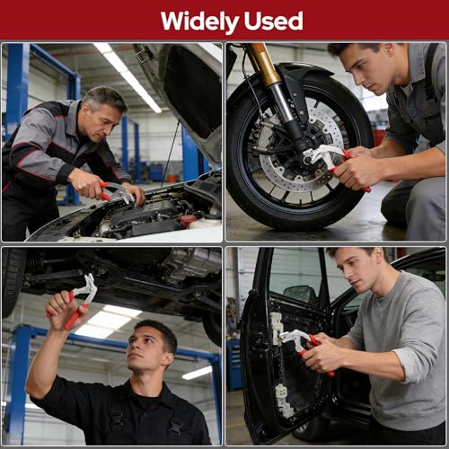Car Buckle Pliers and Disassembly Tools, Without Damage Panel Buckle Removal Pliers，Removes Plastic Clips, Buckles, Rivets,Professional Trim Clip Remover-1 - size: 1PC