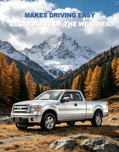 Out-Channel Window Rain Guards Fit for 2004-2014 Ford F150 Extended Cab&SuperCab, Extra Durable Window Visors Vent Visors Vent Shades Wind Deflector Dark Smoke Car Tape-on with Thicker 4PCS - size: 2004-2014 Ford F150 Extended Cab & SuperCab