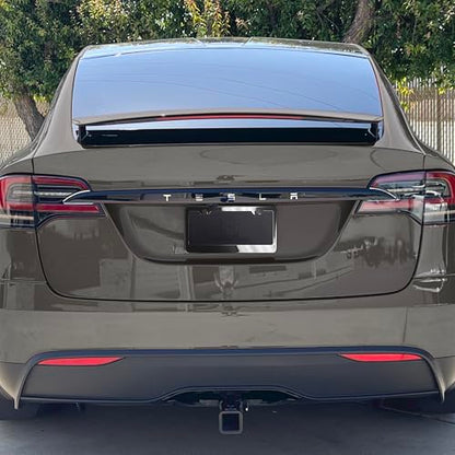 Graphite T304 Stainless Steel License Plate Frame – 8K Mirror Polish Finish, Rust-Resistant, Slim Design, Universal Fit, Includes Screw Caps, Washers & Stainless Steel Screws for Front or Rear Plates - color: Graphite