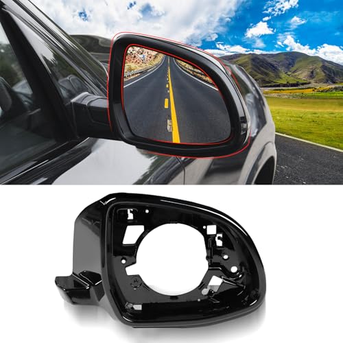 Jaronx Compatible with BMW Side Mirror Housing Frame X3 G01 2018-2024/X4 G02 2019-2023/X5 G05 2019-2024/X6 G06 2020-2024/X7 G07 2019-2024, Right Side Mirror Cover Supporting Ring for BMW 51167468242 - size: Right Mirror Frame
