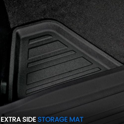 Floor Mats Set for 2017-2025 Mazda CX-5, All Weather TPE Backrest Mat Trunk Mat Cargo Liner Door Sill Guards Accessories for CX5 (Full Mats Set) - style: Floor Mats Set