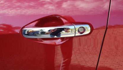 Polished Chrome 4 Door Handle Cover Covers for Chevy 10-17 Equinox / 06-11 HHR / 08-12 Malibu / 09-17 Traverse