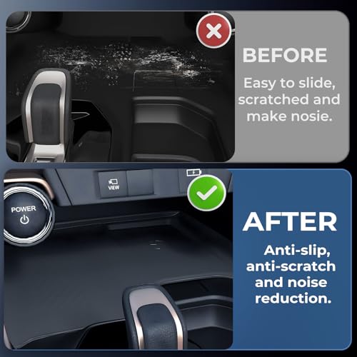 Wireless Charging Protective Mat for Toyota Grand Highlander 2026 2025 2024, Center Console Interior Accessories Silicone Anti-Slip Wireless Charger Cover Pad for 2024-2026 Grand Highlander - style: Fits for Toyota Grand Highlander 2024-2026