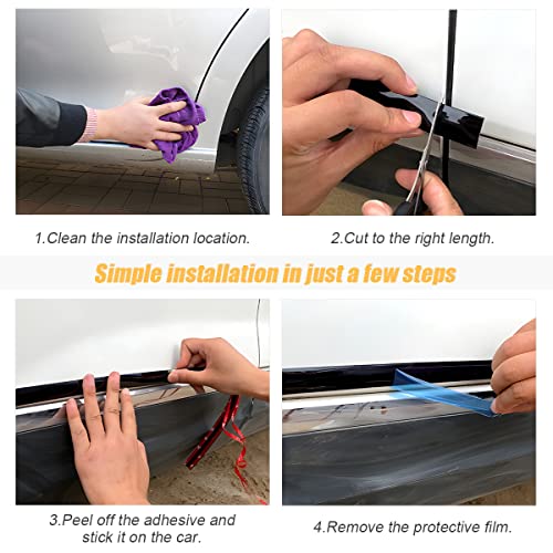 Car Side Trim Molding, 16.5ft Chrome Trim for Vehicles, Scratch-Proof (18mm, Silver) - color: Silver, size: 18 mm