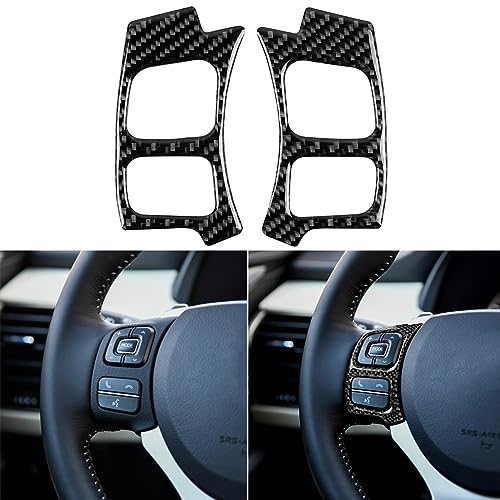 NVCNX Car Dash Button Panel Cover Decal Compatible with Lexus IS250 2014 2015 / IS200t 2016 2017 / IS300 2016-2020 / IS350 2014-2020 Carbon Fiber Interior Trim Accessories Black - C - color: Dash Trim - C