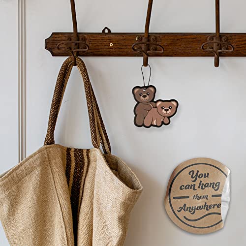 Funny Naughty Unique Car Air Fresheners Scented With Premium Oils By Fresh Fresheners (Bear Sex) - color: Bear Sex