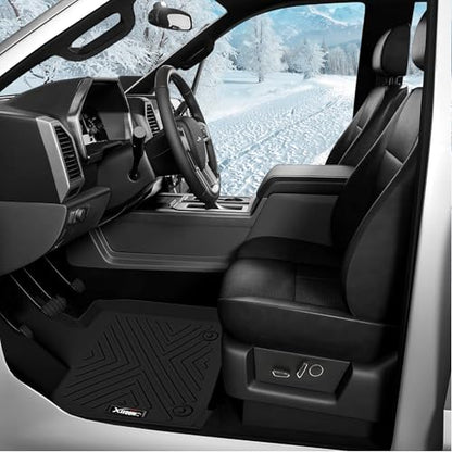 Floor Mats for 2021-2025 2026 Chevrolet/Chevy Tahoe/GMC Yukon 7 Seater with Trunk Mat All Weather TPE Rubber Cargo Liner Full Set for Chevrolet Tahoe/GMC Yukon Accessories (Not for Yukon XL) - size: For 2021-2026 Chevrolet Tahoe All Mats