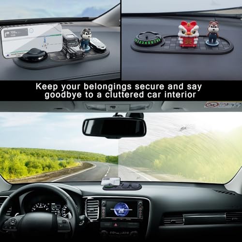 Multifunction Car Anti-Slip Mat,Auto Phone Holder,Car Anti Slip Mat Phone Holder,Multifunctional Car Anti-Slip Mat,Multi Function Car Anti Slip Mat,Car Mats for Phone/Sunglasses/Key