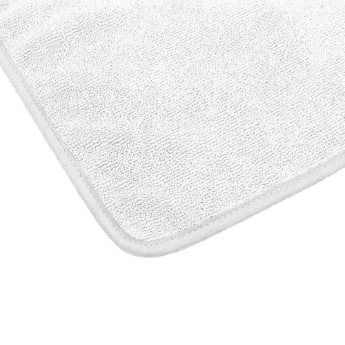 The Rag Company - Premium FTW Microfiber Cleaning Towels for Glass, Windows, Mirrors, Polished Surfaces - Streak-Free, Scratchless, 16" x16”, Ice Grey, 3-Pack - color: Ice Grey