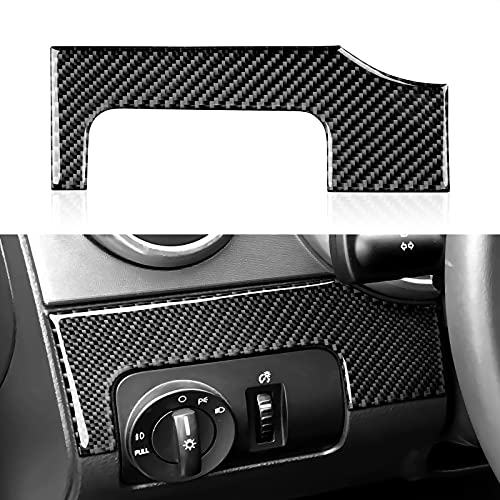 Car Interior Trim Cover Sticker Carbon Fiber Decal for Ford Mustang GT Shelby 2005 2006 2007 2008 2009 S197 Accessories - color: Switch