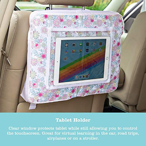 J.L. Childress Disney Baby 3-IN-1 Kids Travel Tray & Tablet Holder - Car Seat Lap Tray Desk for Toddlers, Road Trip Essentials, Car Seat Activity Table, Travel Accessories - Disney Princess - style: Princess