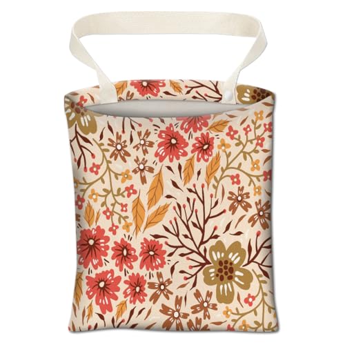 Car Trash Can, Cute Car Trash Bag, Hanging Car Organizer and Storage Bag, Trash Bin for Car Accessories, Vehicle, Travelling, Camping Boho Floral - color: Boho Floral