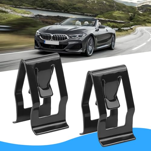 30PCS Car Dashboard Trim Clips, Metal U-Shaped Vehicle Front Console Dash Retainer, Automotive Dash Console Panel Fastener Replacement Accessories, Universal for SUV Truck Sedan - size: 30PCS