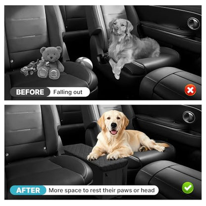 Mixsuper Liner Car Seat Organizer for 2026 Hyundai Palisade LX3, Console Organizer Backseat Box for Palisade LX3, Kids Toys Baby Supplies Dog Toy Box Storage Bin Travel Accessories
