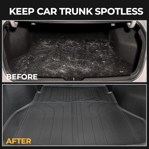Floor Mats for Kia K4 2025-2026, All Weather Floor Mats Trunk Cargo Liner and Door Sill Guards Accessories, Full Coverage Set - size: For Kia K4 | 2025-2026