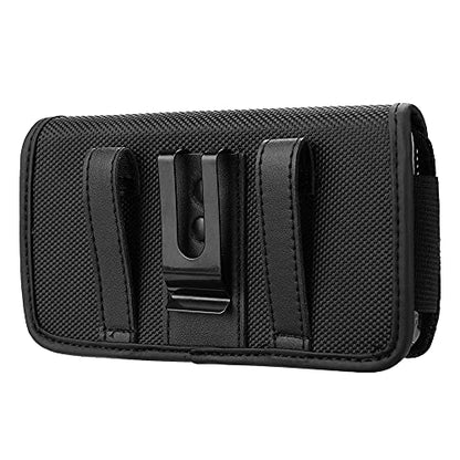 Universal Horizontal Cell Phone Holster Case with Belt Clip for Mobile Phone - XL - size: XL