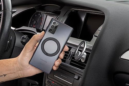 Scosche MagicMount MEMSV Elite2 Magnetic Phone Mount for Car Vent, MagSafe Phone Holder with 360° Adjustable Magnet Head, Cell Phone Stand Compatible with iPhone 16/15/14/13/12 & MagSafe Case, Silver - style: MagSafe Vent