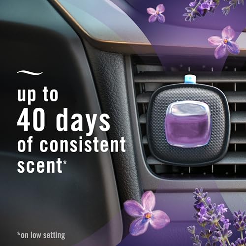 Febreze Car Vent Clip, Downy Calm Scent, 0.13 oz Total, (Pack of 4) - size: 0.07 Fl Oz (Pack of 4)