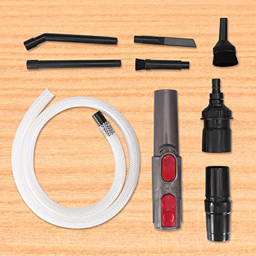 9Pcs Car Vehicle Tools Set, Efficient Multi Functional Accessories, Mini Vacuum Cleaner Kit, Micro Vacuum Attachment for Vacuum Cleaner