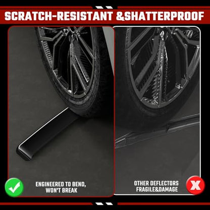 in-Channel Window Rain Guards Compatible with Toyota Tacoma Double Cab 2024 2025 Full Size Shatterproof Side Window Deflectors, Window Visors, Wind Deflectors -Black, 4 PCS - size: Fit for Tacoma Double Cab 2024-2025-in Channel