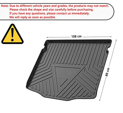 Escape Cargo Liners - Compatible with 2020-2025 2026 Ford Escape（Not for Hybrid）, All Weather Rear Trunk Tray Cargo Mats Protector 3D Waterproof Durable Odorless Anti-Slip Accessories - size: 2）For 2020-2025 Escape Cargo Mat