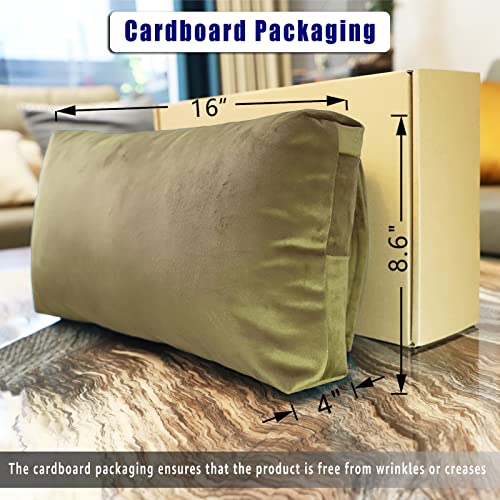 Non-Slip Head Pillow for Recliners - Neck Support Cushion with Velvet Cover for Pain Relief at Home, Office and Travel (Camel) - color: Camel