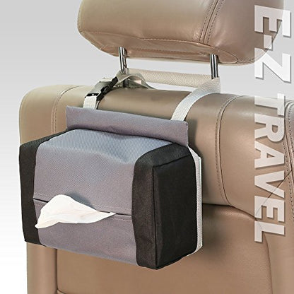 FH Group E-Z Travel Napkin Tissue Dispenser Holder Fits Most Cars, SUVs, Trucks, and Vans Gray - color: Fh1133-gray