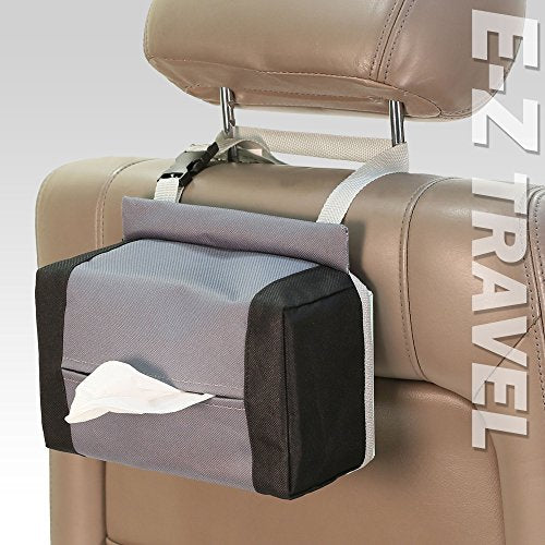 FH Group E-Z Travel™ Tissue Dispenser for Most Cars, Trucks, SUVs or Vans - color: Black