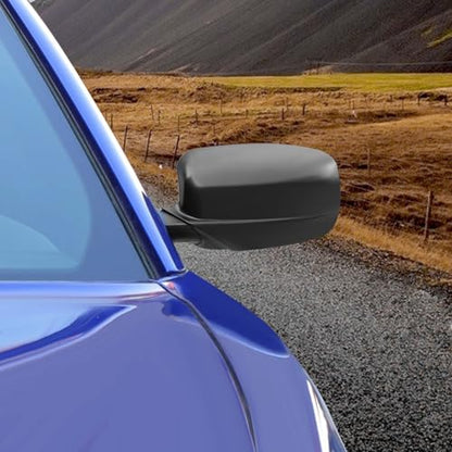 Side Mirror Cover Cap Cover Compatible with 2010-2026 Dodge Charger/for Chrysler 300 300C, Rear View Mirror Cover Caps(Matte Black)