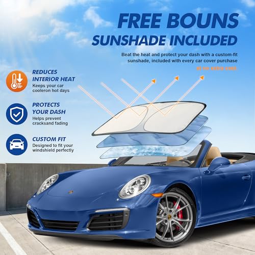 Car Cover Waterproof All-Weather,Heavy-Duty Outdoor Full Exterior Automobiles Sedan/Coupe (Length 179-185 inch) with Windshield Sun Shade Universal Fit Corvette C4 C5 C6 C7,Acura NSX etc - size: Fit Coupe Length 179-185 Inch(3l-0)