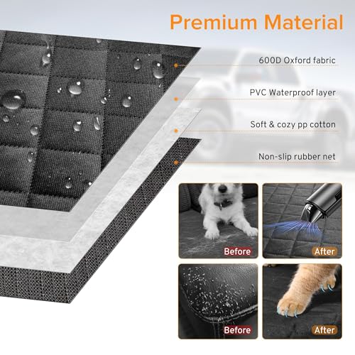 Dog Car Seat Cover for Back Seat Compatible with Lexus is NX ES RX 350h 450h 500h 300h 250 350 200t Accessories, Waterproof Non-Slip Pet Bench Backseat Covers 2026 New