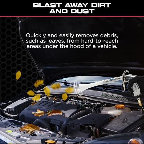 Tornador Z-014 Air Blow Out Tool | High-Performance Air Blower for Fast Car Detailing | Quickly Cleans & Dries Hard-to-Reach Areas | Essential Tool for Professionals - size: Z-014