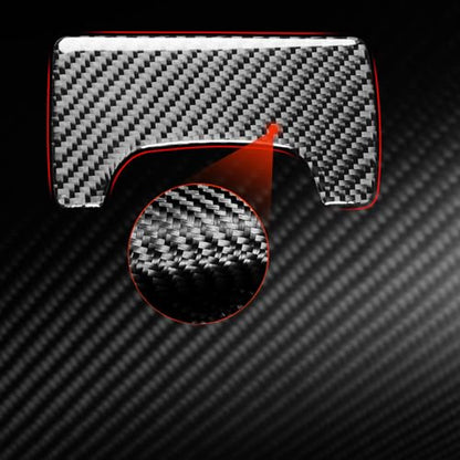 Driver's Side Center Dash Storage Slot Trim Cover Carbon Fiber Sticker Compatible with Toyota Camry 2007 2008 2009 2010 2011 Carbon Fiber Interior Accessories - color: Black 22