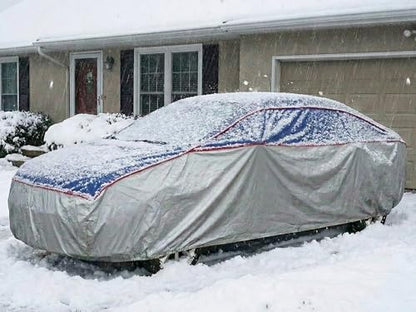 CarsCover Hail Protector Hailstone Car Cover Padded Multi-Layered Full Protection All Weatherproof Waterproof Anti Frost Hail Car Covers (Fit up to 216 inch Long) - size: Fit up to 216 inch long