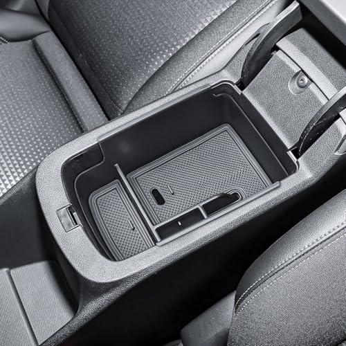 Center Console Insert Tray Compatible with 2024 2025 2026 Chevrolet Trax and 2024-2026 Buick Envista Interior Accessories, Armrest Secondary Storage Organizer Box