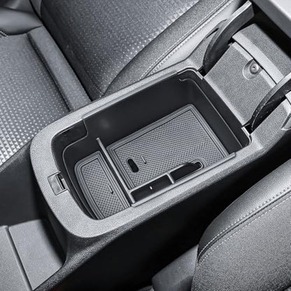 Center Console Insert Tray Compatible with 2024 2025 2026 Chevrolet Trax and 2024-2026 Buick Envista Interior Accessories, Armrest Secondary Storage Organizer Box