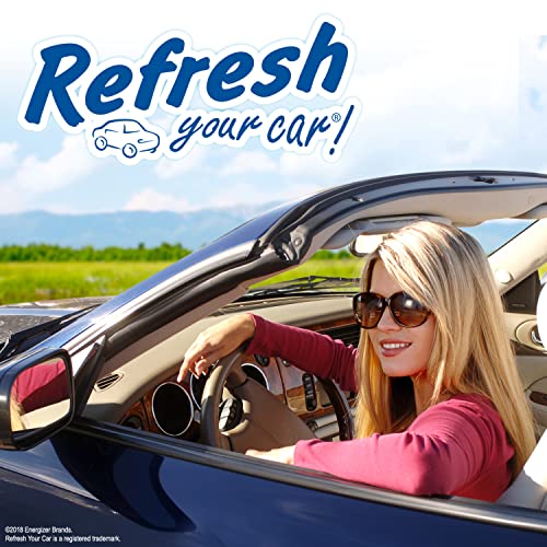Refresh Your Car Air Freshener, Odor Eliminator, Set of 4 Auto Vent Sticks, Fresh Linen Scent, Refresh Your Car (Pack of 2) - size: 1 Count (Pack of 8)