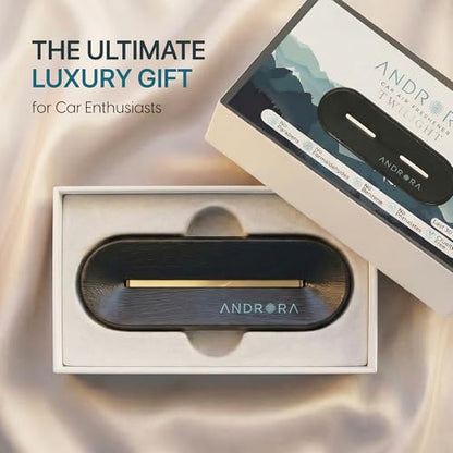 Luxury Car Air Freshener - Aesthetic Car Accessories - Twilight (Pine & Eucalyptus) - REACH & CA Prop 65 Compliant - Formulated Without Phthalates & Benzene - Premium New Car Gift