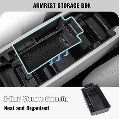 3PCS Center Console Organizer Compatible with 2021-2025 2026 Nissan Rogue S/SV/Rock Creek Dashboard Tray Armrest Storage Box Lower Center Console Interior Accessories(Only Fit 8-Inch Screen) - size: 3PCS Center Console Tray Set