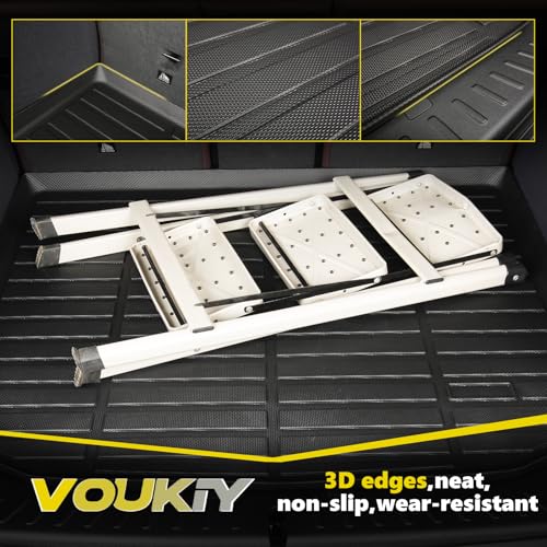 All Weather Car Floor Mats & Cargo Liner Set Fit for Hyundai Ioniq 5 Movable Console 2025-2026 (Limited Models) Floor Liners Trunk Liner Ioniq 5 Cargo Mat Accessories Black - style: 3)For Hyundai Ioniq 5 Sliding Console 2025-2026 Full Set