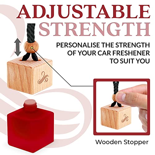 Inspired by YSB Opi.um Car Air Freshener for Women | Long Lasting Luxury Diffuser | Car Scent Perfume | Vent Clip Auto Air Freshener | Odour Eliminator Technology | Diffuser Scents 8ml