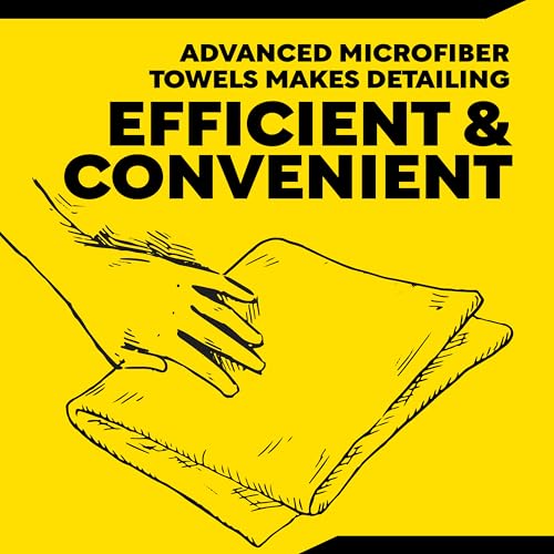 Meguiar's Supreme Shine Microfiber Towels for Cars, Absorbent Ultra-Plush Car Microfiber Towel Set for Effectively Removing Car Care Products Without Leaving Swirls, 3 Pack - size: 3 Microfiber Towels (Pack of 1)