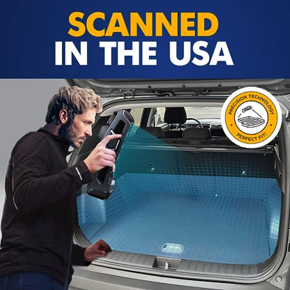 Premium Cargo Liner for Hyundai Tucson Hybrid 2022-2025, 2026 with Subwoofer - 100% Protection - Custom Fit Car Trunk Mat - Easy-to-Wash & All-Season Cargo Mat - 3D Shaped Laser Measured Trunk Liners - size: Compatible with Tucson Hybrid with Subwoofer