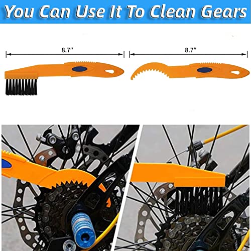 Bike Cleaning Brush Tool Kit - color: 4PCS Bike Cleaning Brush Tool Kit
