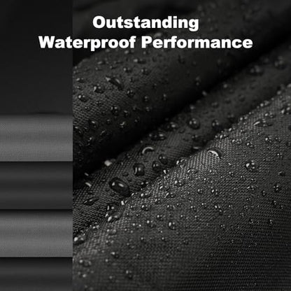 QUNSUNUS F100 Truck Cover 1948-1983 and F150 1980-2003 Regular Cab Short Bed, Waterproof F100 Car Cover with Elastic Edge, All Weather F150 Cover with Straps and Zipper - size: for Ford F100&F1 Regular Cab 6.75ft Short Bed