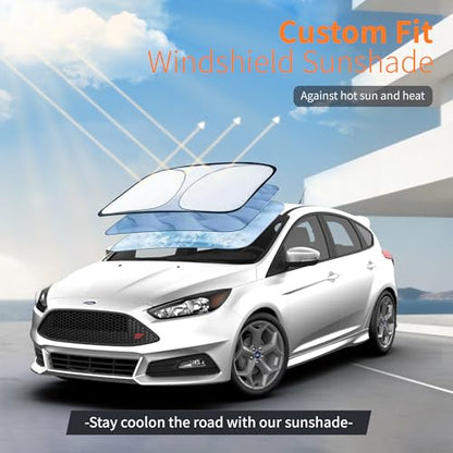 Waterproof Car Cover All-Weather, Heavy-Duty Outdoor Full Exterior Automobiles Snow Cover for Hatchback 164-178 inch with Sun Visor,Zippered & Storage Bag - Black - size: Fit Hatchback Length 164-178 inch(2L)